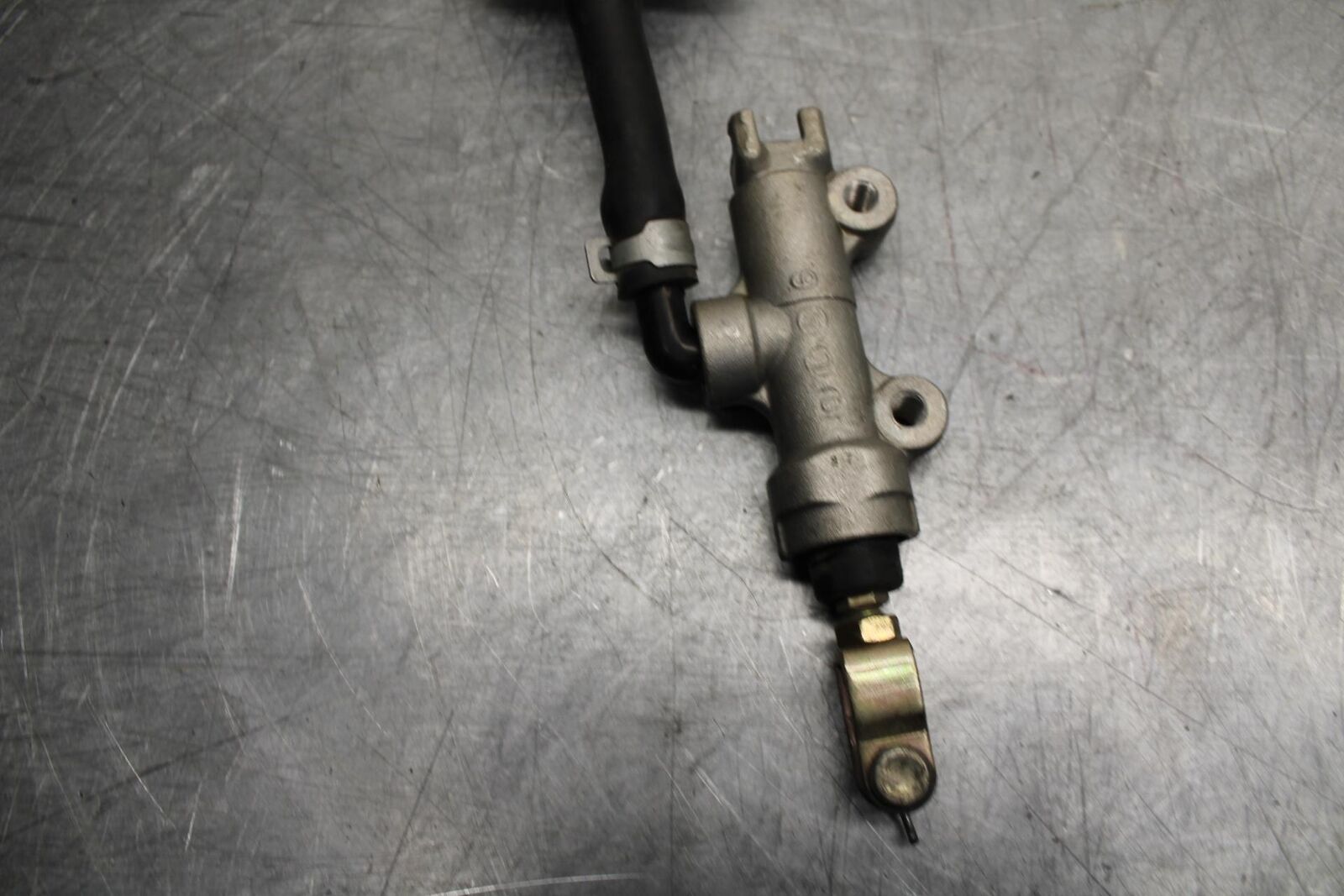 03-06 KAWASAKI Z1000 REAR BACK BRAKE MASTER CYLINDER W RESERVOIR BB487