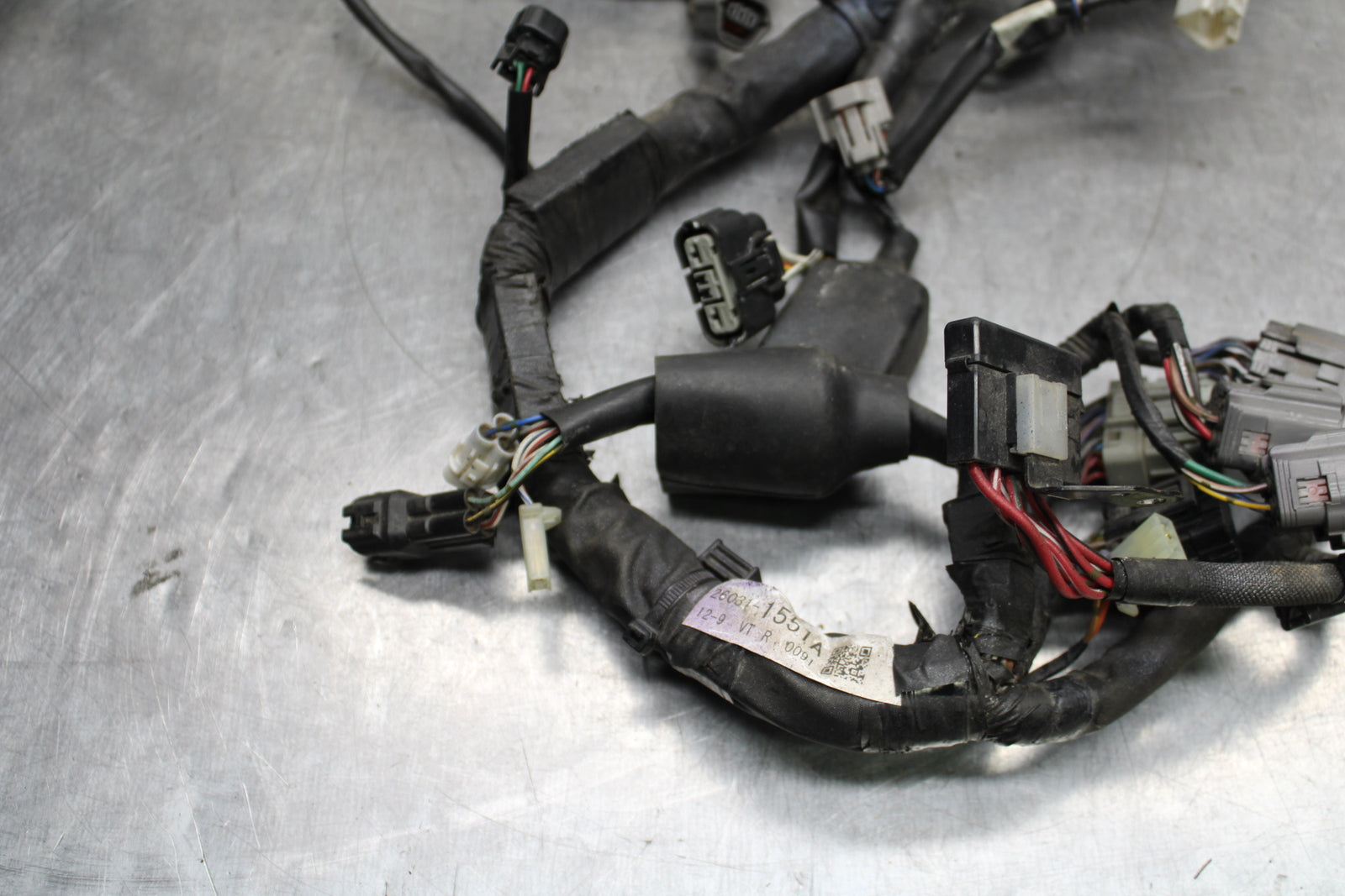 13-18 KAWASAKI NINJA ZX6R MAIN ENGINE WIRING HARNESS MOTOR WIRE LOOM BB118