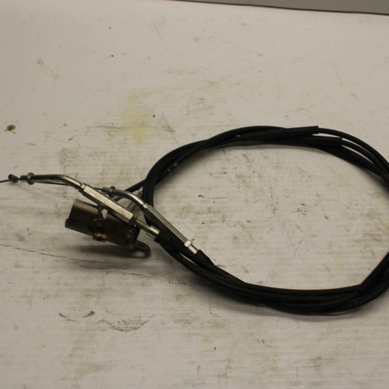 06-07 SUZUKI GSXR600 EXHAUST VALVE SERVO MOTOR CABLES LINES BB245