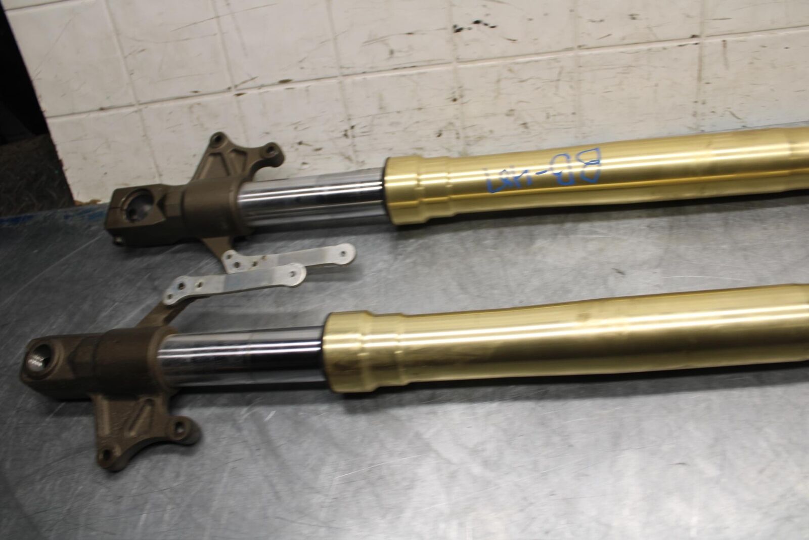 03-06 KAWASAKI Z1000 FRONT FORKS SHOCK SUSPENSION SET PAIR