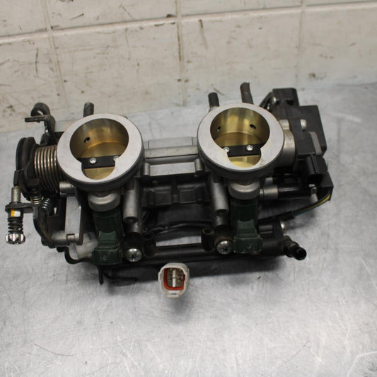 11-14 KAWASAKI VERSYS 650 LE 650C MAIN FUEL INJECTORS / THROTTLE BODIES BB498