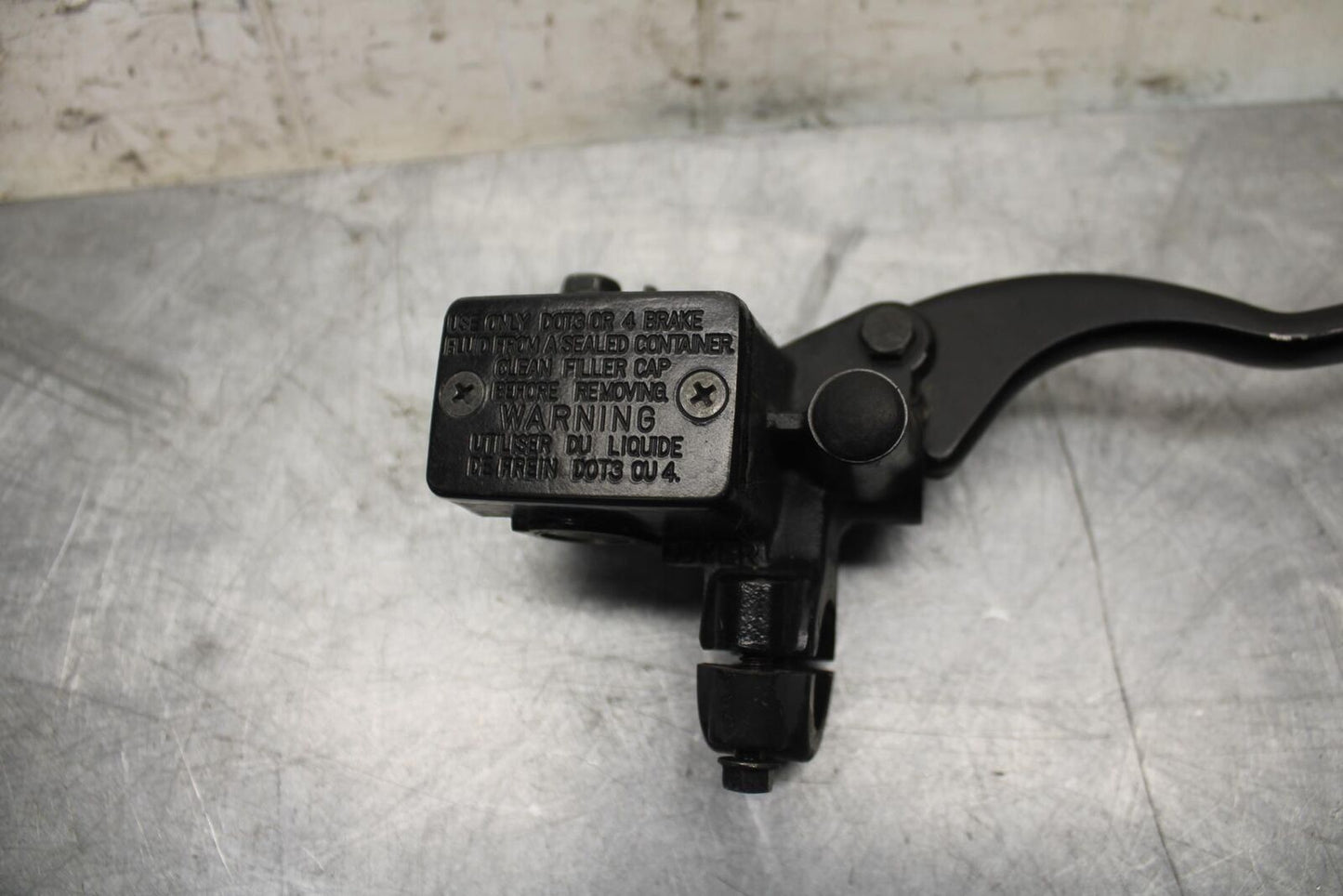 2015 Kawasaki Ninja 300 EX300B ABS FRONT BRAKE MASTER CYLINDER w/ LEVER BB518