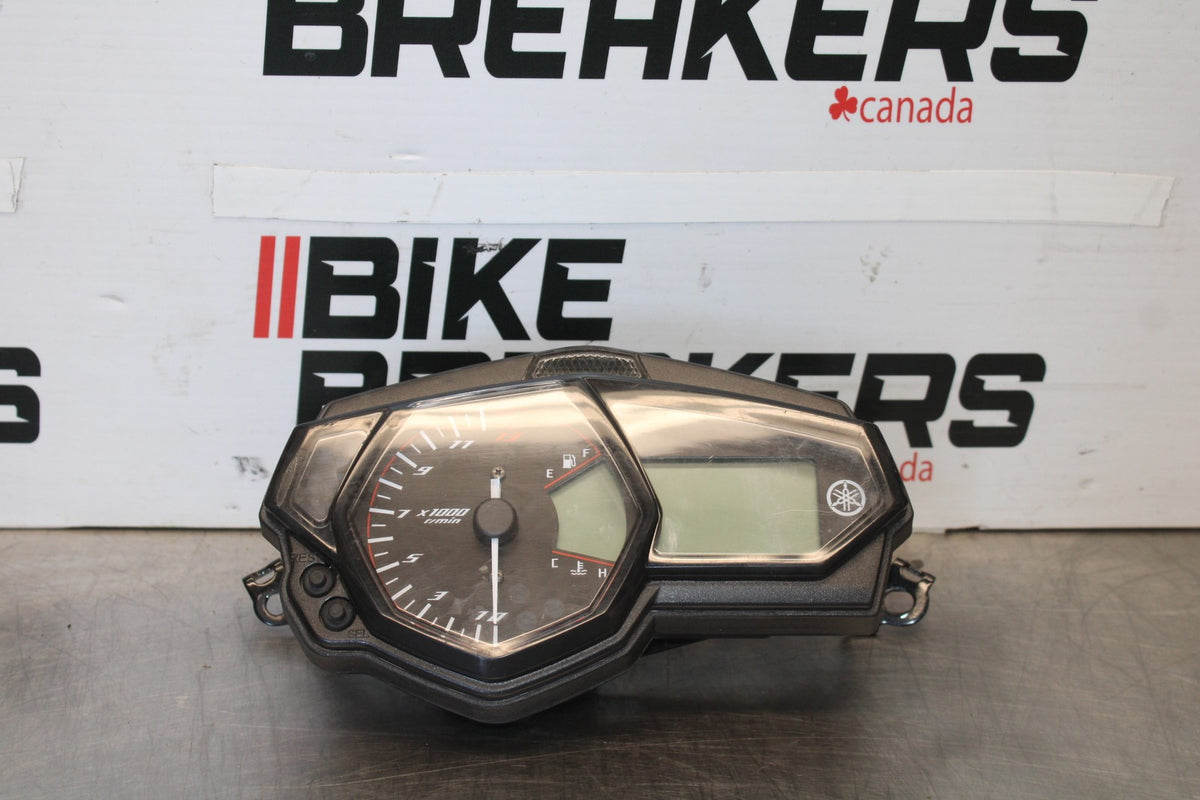15-17 YAMAHA YZF R3 SPEEDO GAUGES DISPLAY CLUSTER SPEEDOMETER TACHOMETER BB788