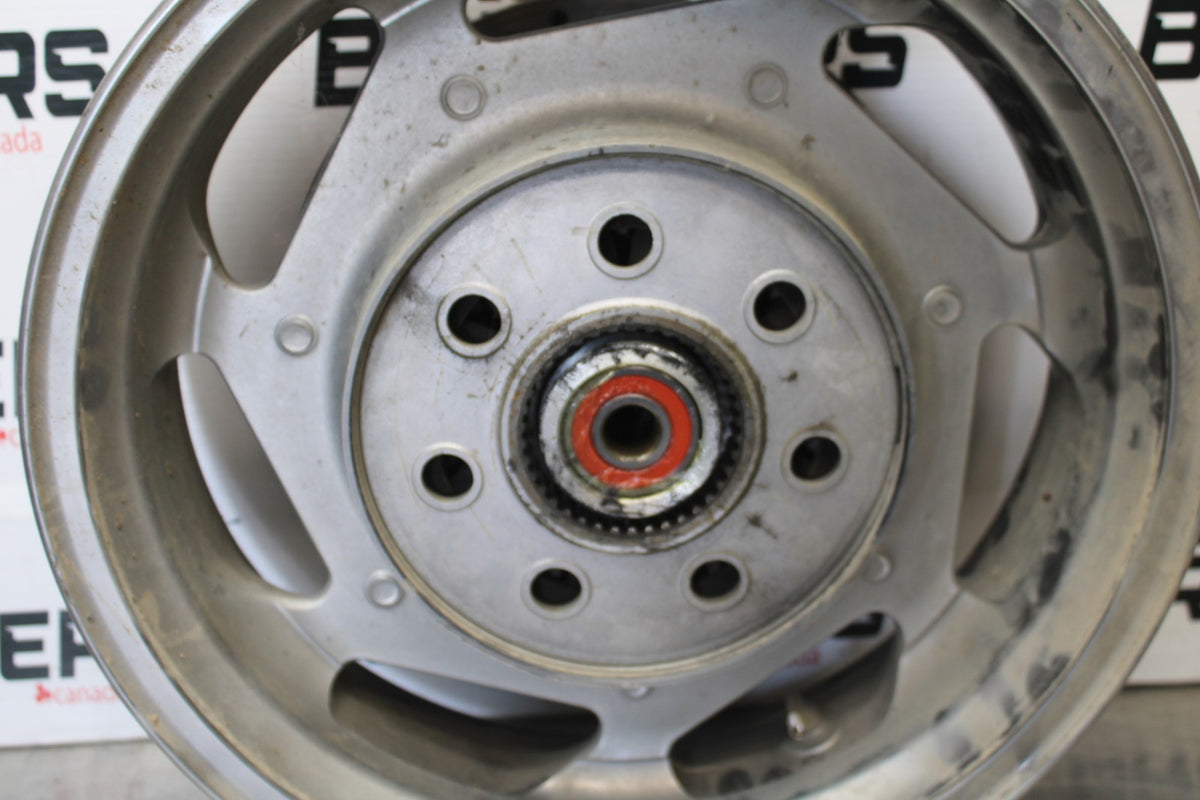 08 KAWASAKI VULCAN 1600 VN1600D NOMAD REAR WHEEL BACK RIM & ROTOR BB904
