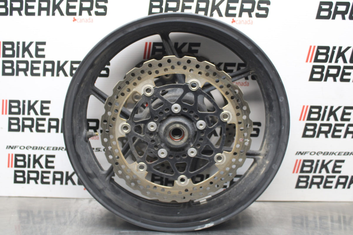 07 KAWASAKI NINJA 650 EX650 FRONT WHEEL FRONT RIM & ROTOR BB844