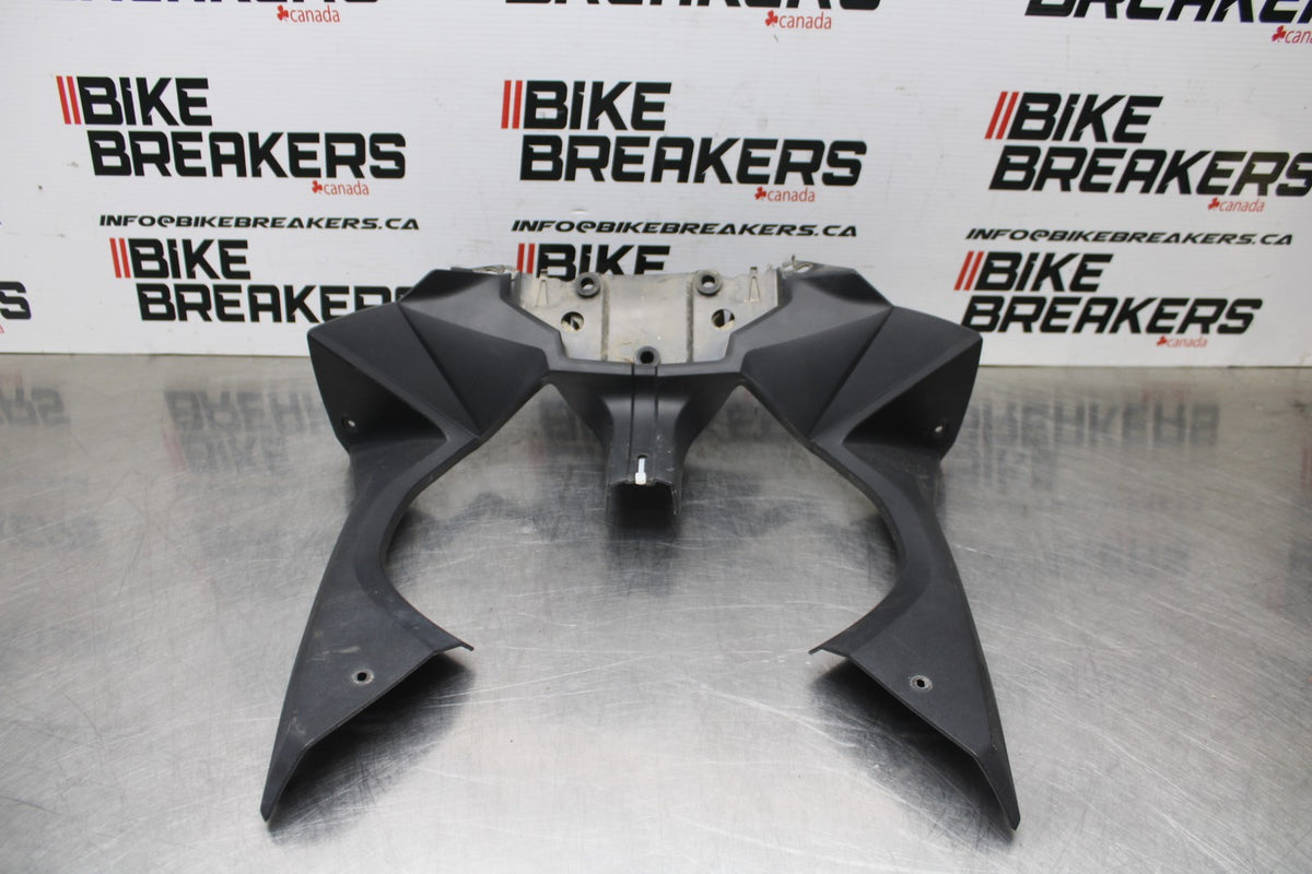 13 KAWASAKI NINJA 650 EX650F ABS INNER FRONT CENTER COWL FAIRING BB828