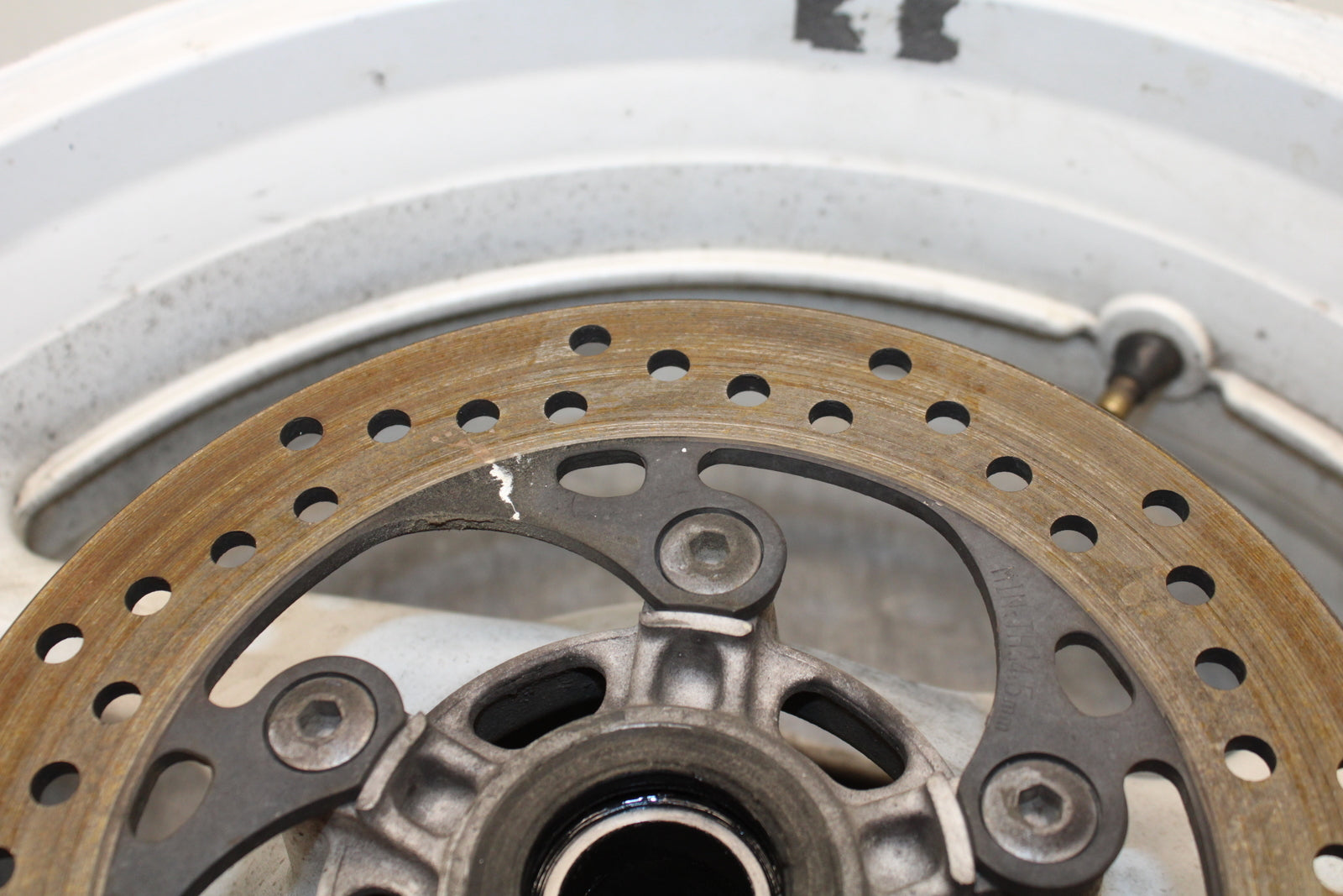 08-10 SUZUKI GSXR 600 REAR WHEEL BACK RIM BB753