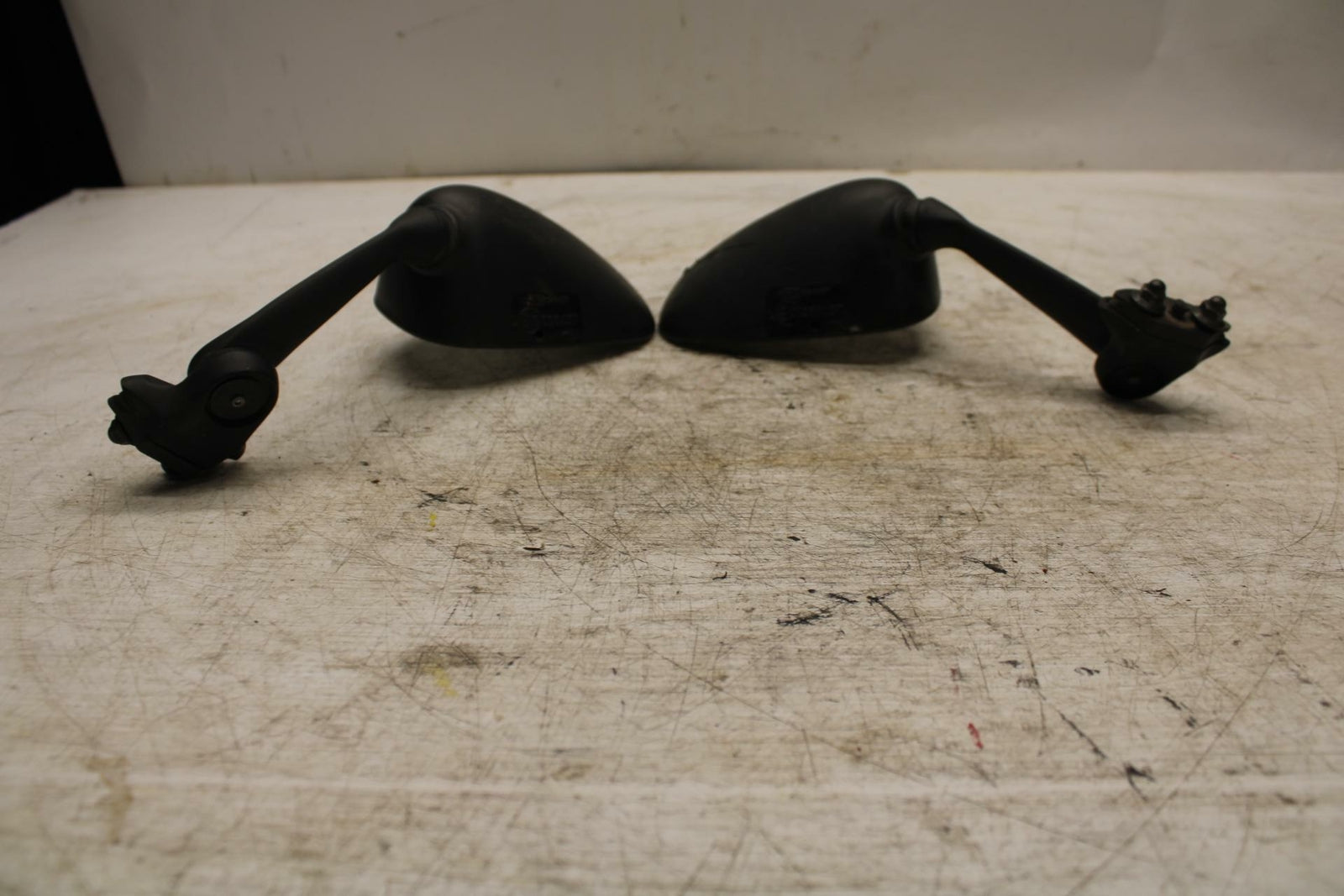 08 YAMAHA YZF R6 2c0 REAR VIEW MIRROR SET PAIR MIRRORS BB365