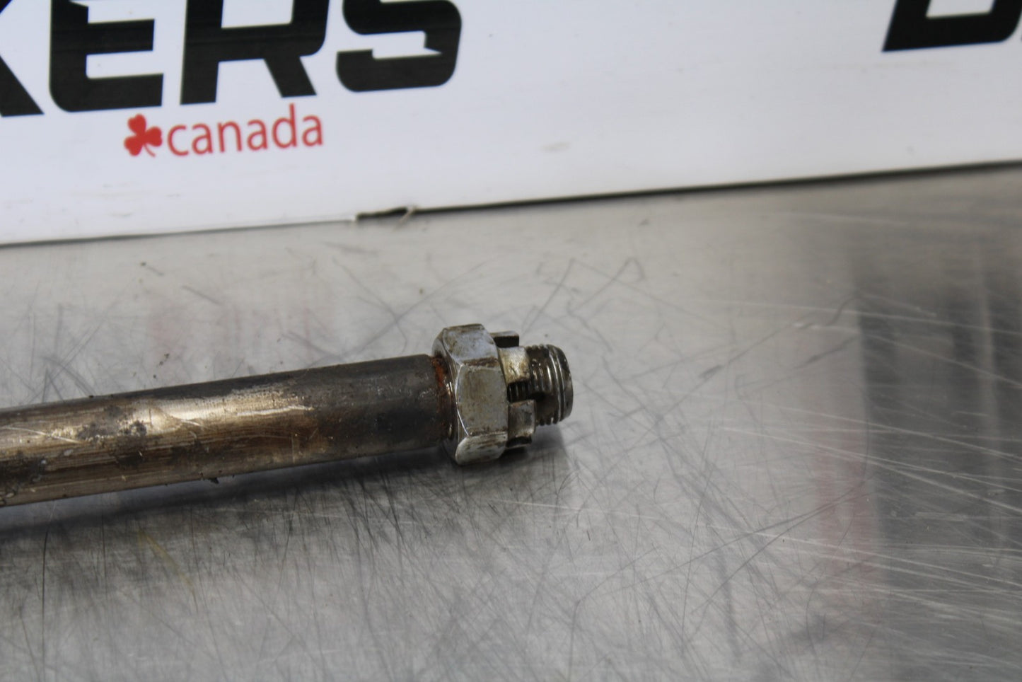 78-79 HONDA GOLDWING 1000 REAR AXLE BACK WHEEL RIM PIVOT BOLT AXEL BB171