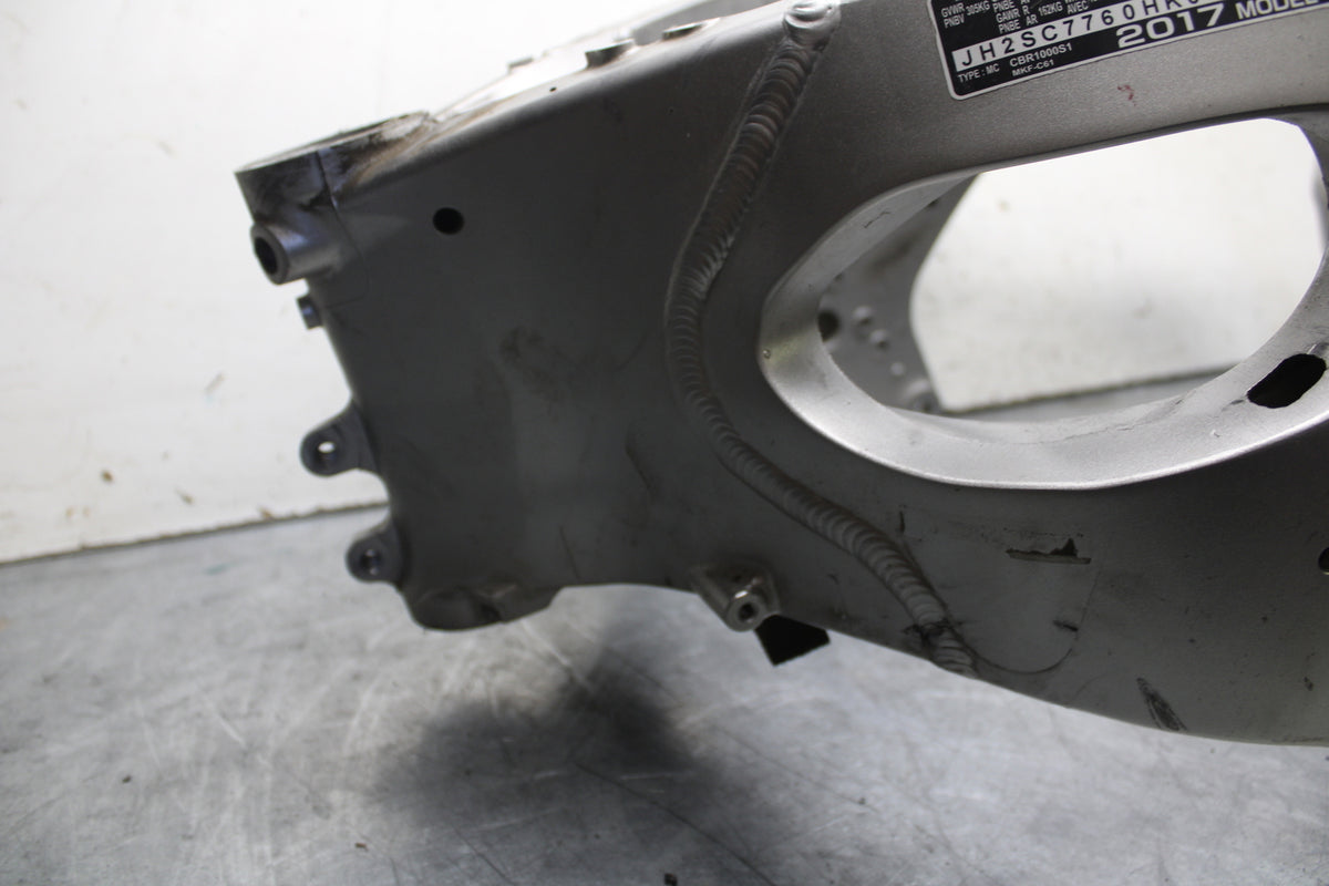 17-21 HONDA CBR1000RR SP FRAME CHASSIS SALVAGE BB681
