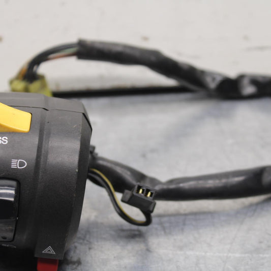 06-07 SUZUKI GSXR750 LEFT CLIP ON HANDLE HORN SIGNALS SWITCH BB613