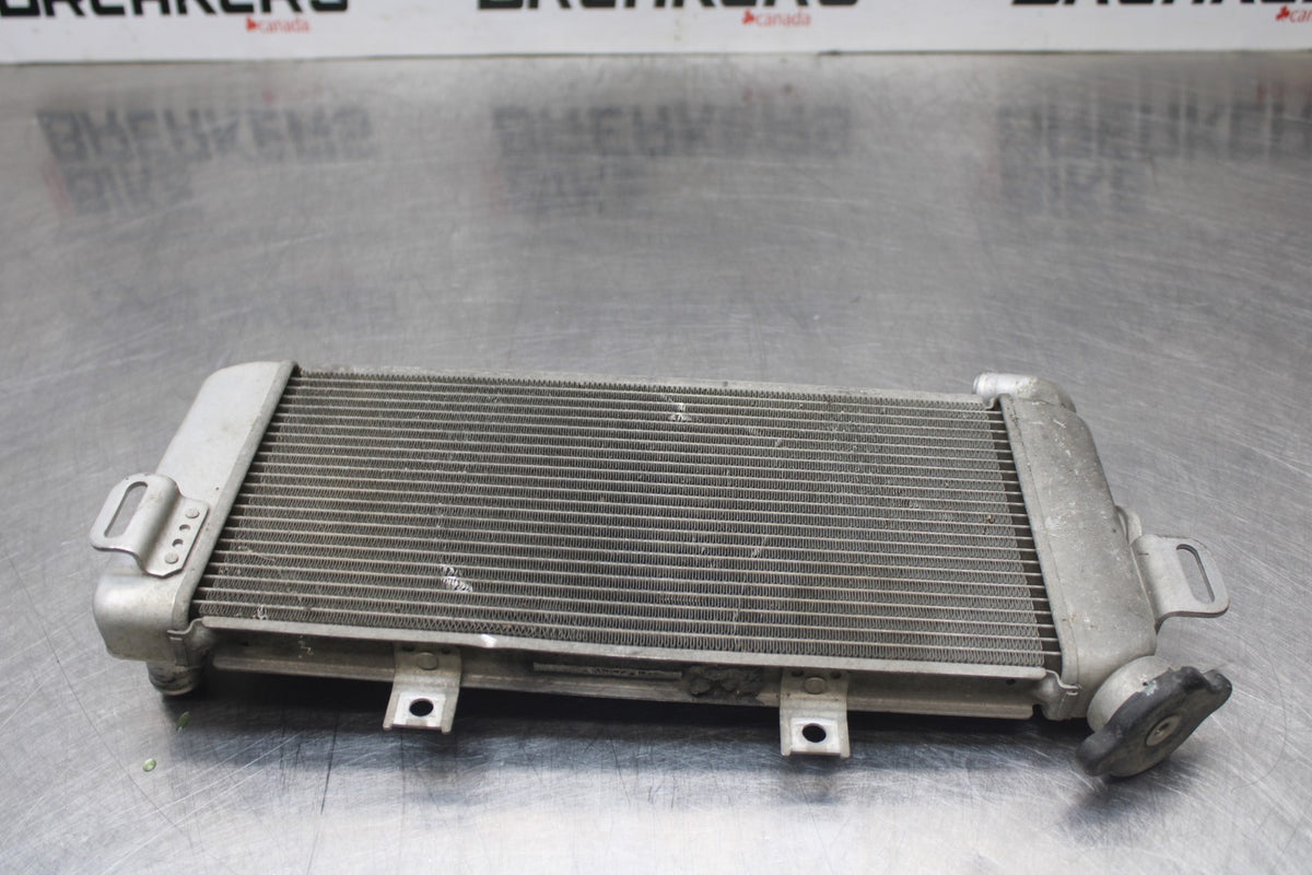 07 KAWASAKI NINJA 650 EX650 ENGINE RADIATOR MOTOR COOLER COOLING RADIATER BB844