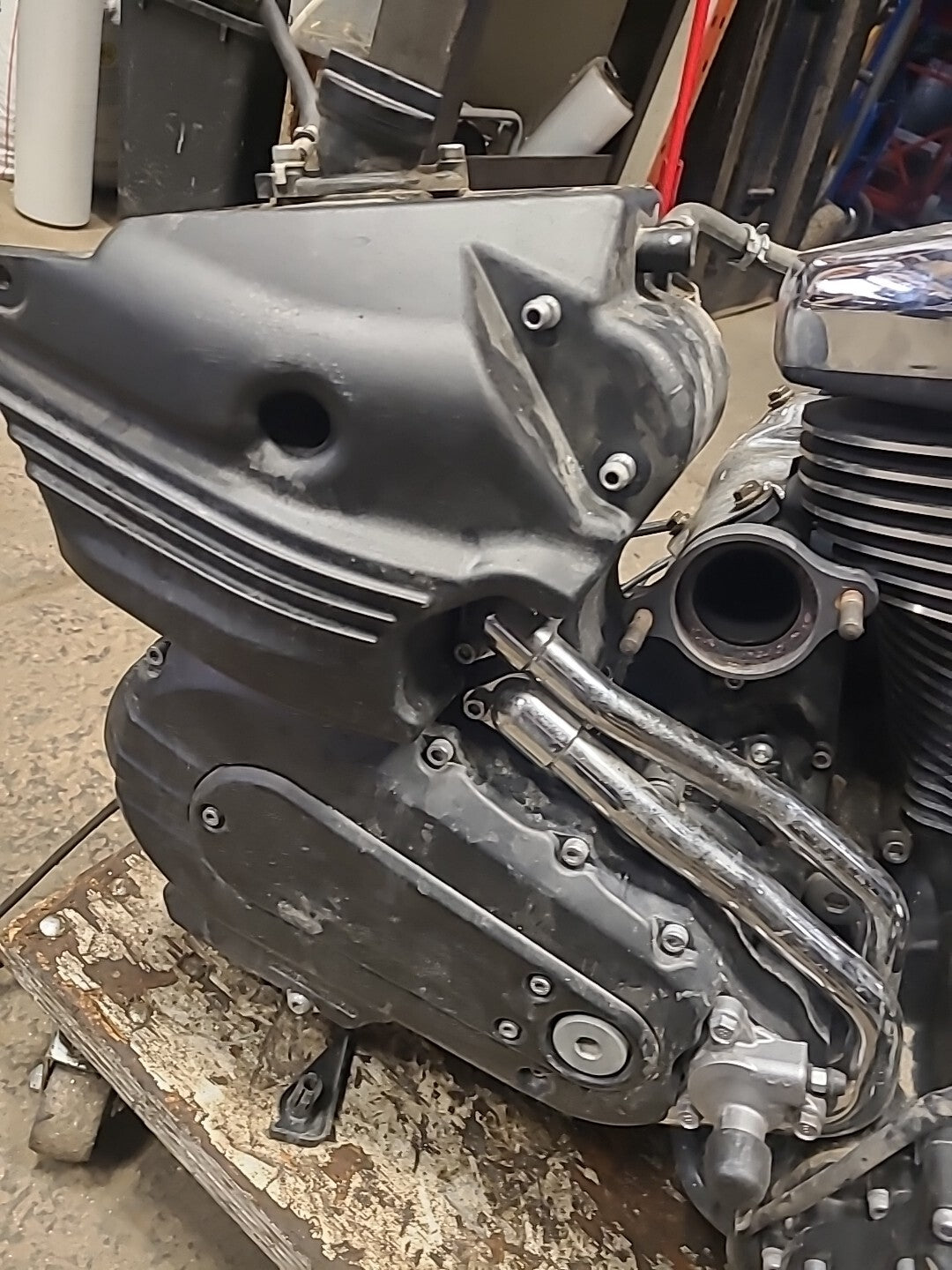06-14 YAMAHA ROADLINER S XV1900S ENGINE MOTOR BB619