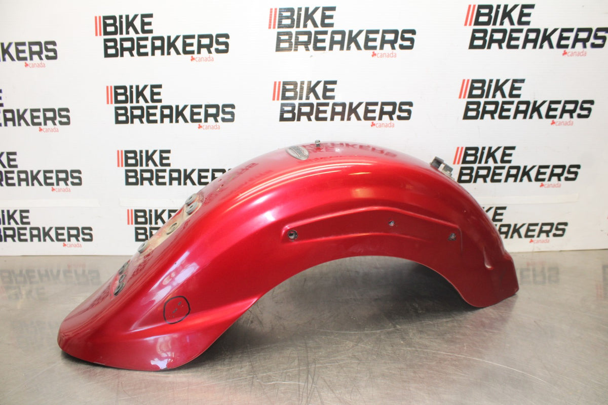 08 KAWASAKI VULCAN 1600 VN1600D NOMAD REAR BACK WHEEL FENDER MUD GUARD BB904