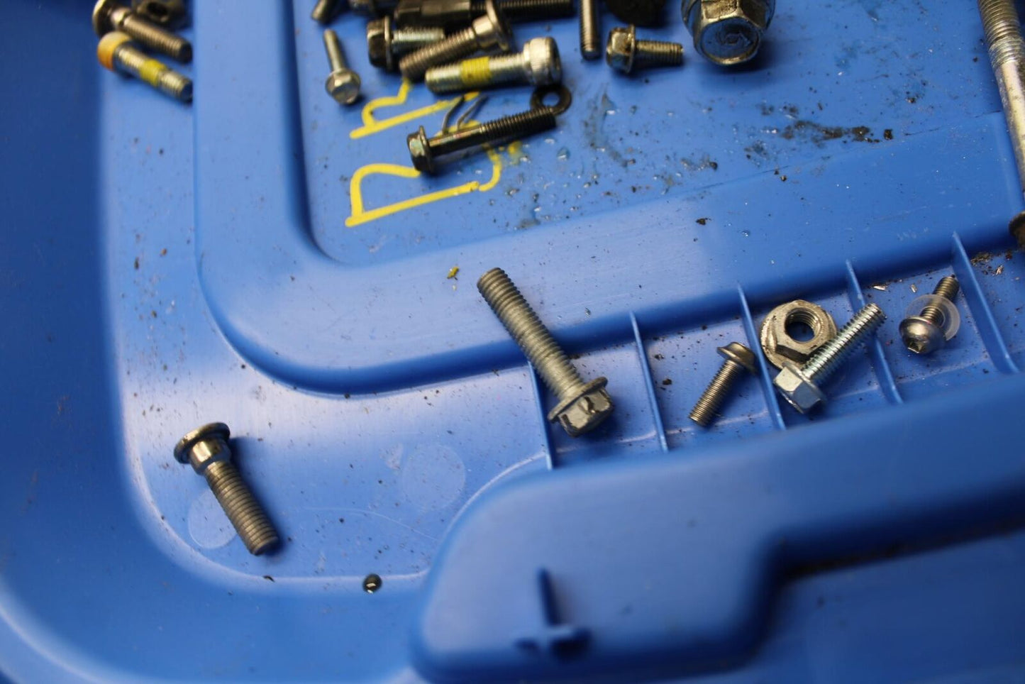 12-17 KAWASAKI NINJA 650 ENGINE MOUNTING BOLTS HARDWARE MOTOR SCREWS BB470