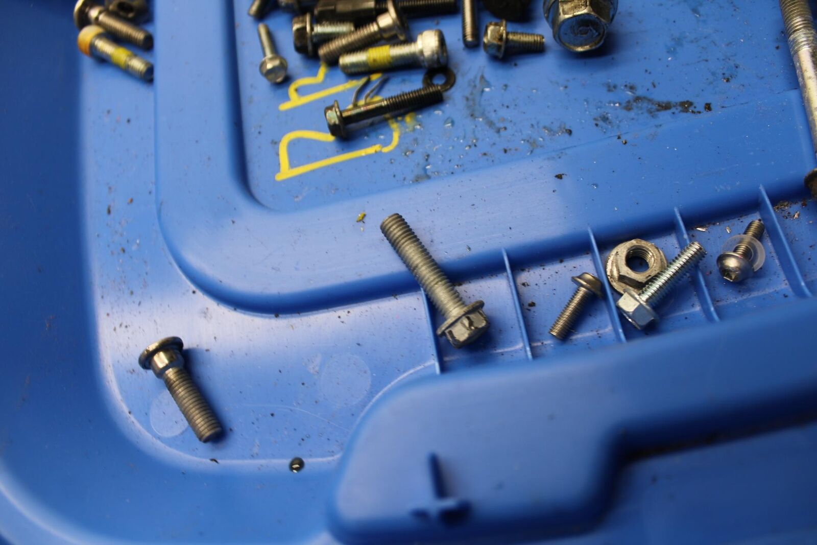 12-17 KAWASAKI NINJA 650 ENGINE MOUNTING BOLTS HARDWARE MOTOR SCREWS BB470