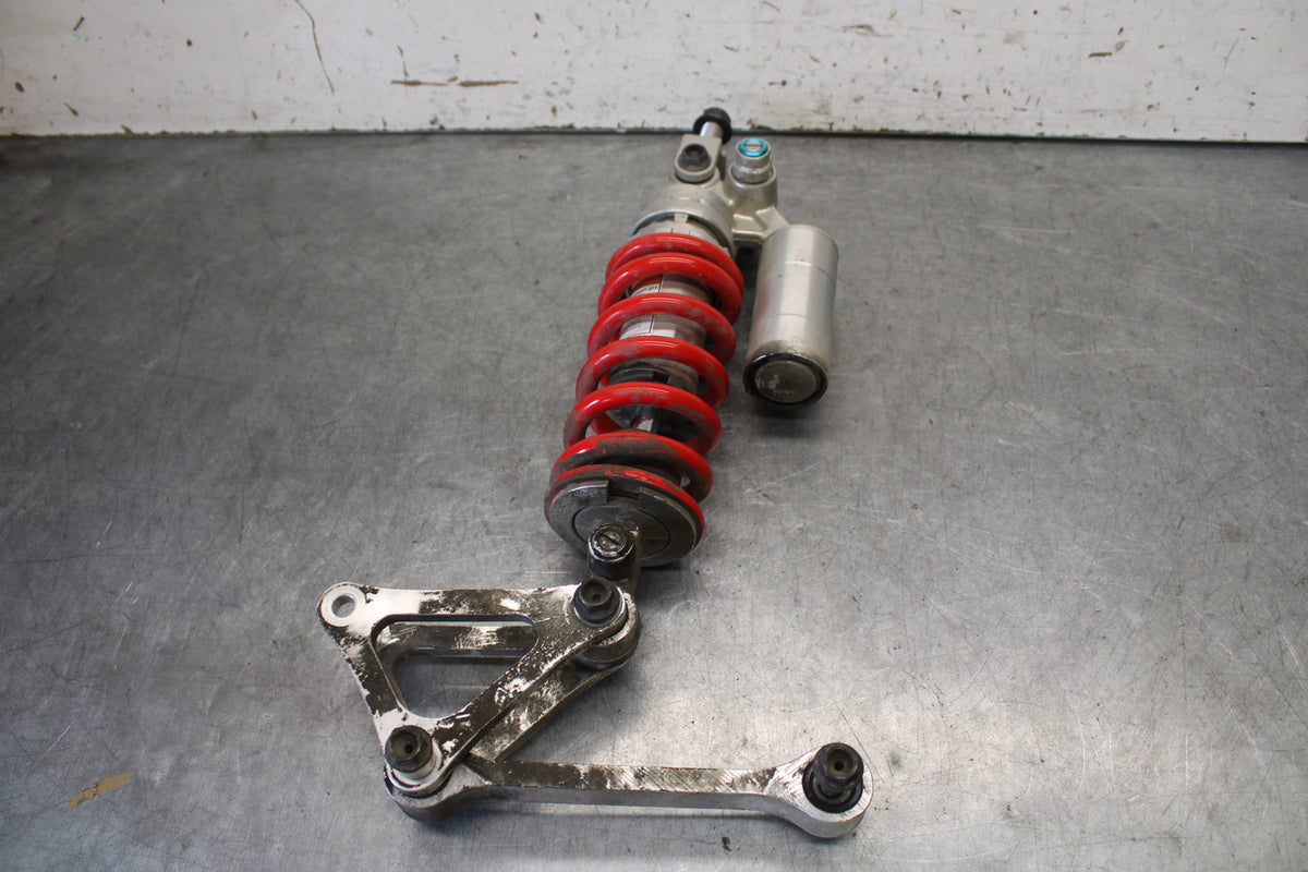 08-09 YAMAHA YZF R6S REAR BACK SHOCK ABSORBER SUSPENSION 5SL-22210-10-00  BB690