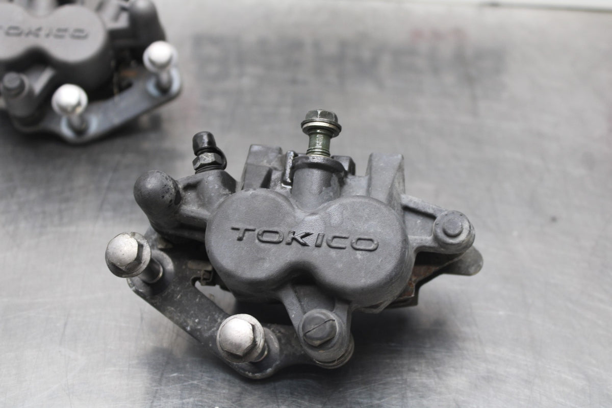 07 KAWASAKI NINJA 650 EX650 RIGHT LEFT FRONT BRAKE CALIPER SET PAIR BB844