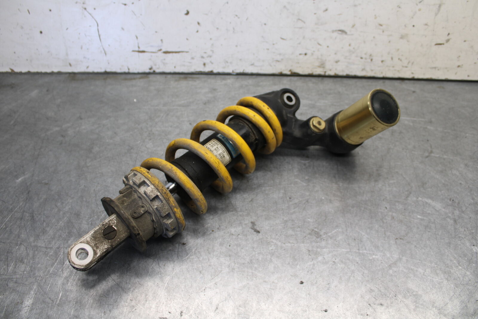 05-06 HONDA CBR600RR REAR BACK SHOCK ABSORBER SUSPENSION 52400-MEE-A01  BB689