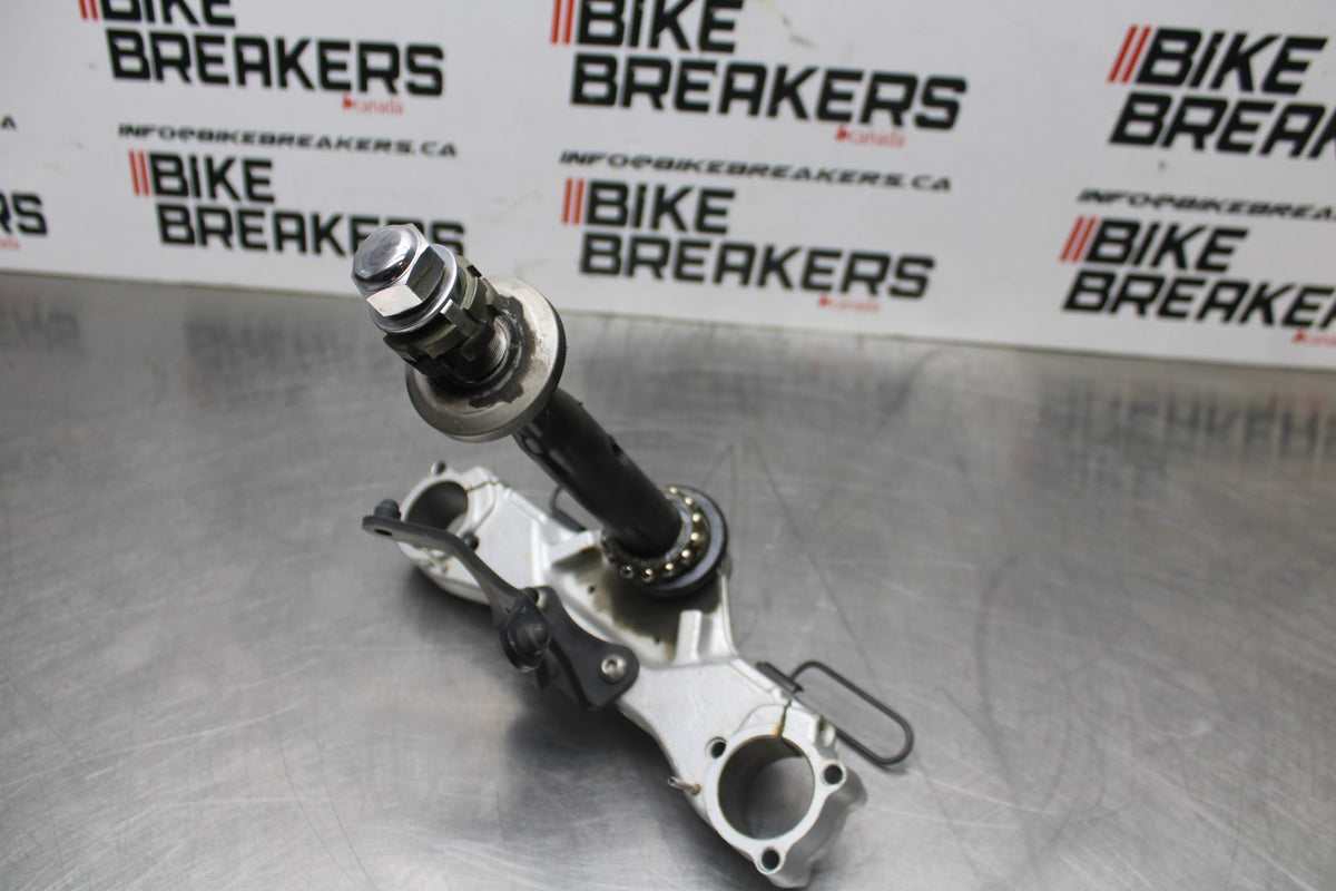 99-09 YAMAHA V STAR 1100 FRONT FORKS CLAMP LOWER TRIPLE TREE STEM BB853