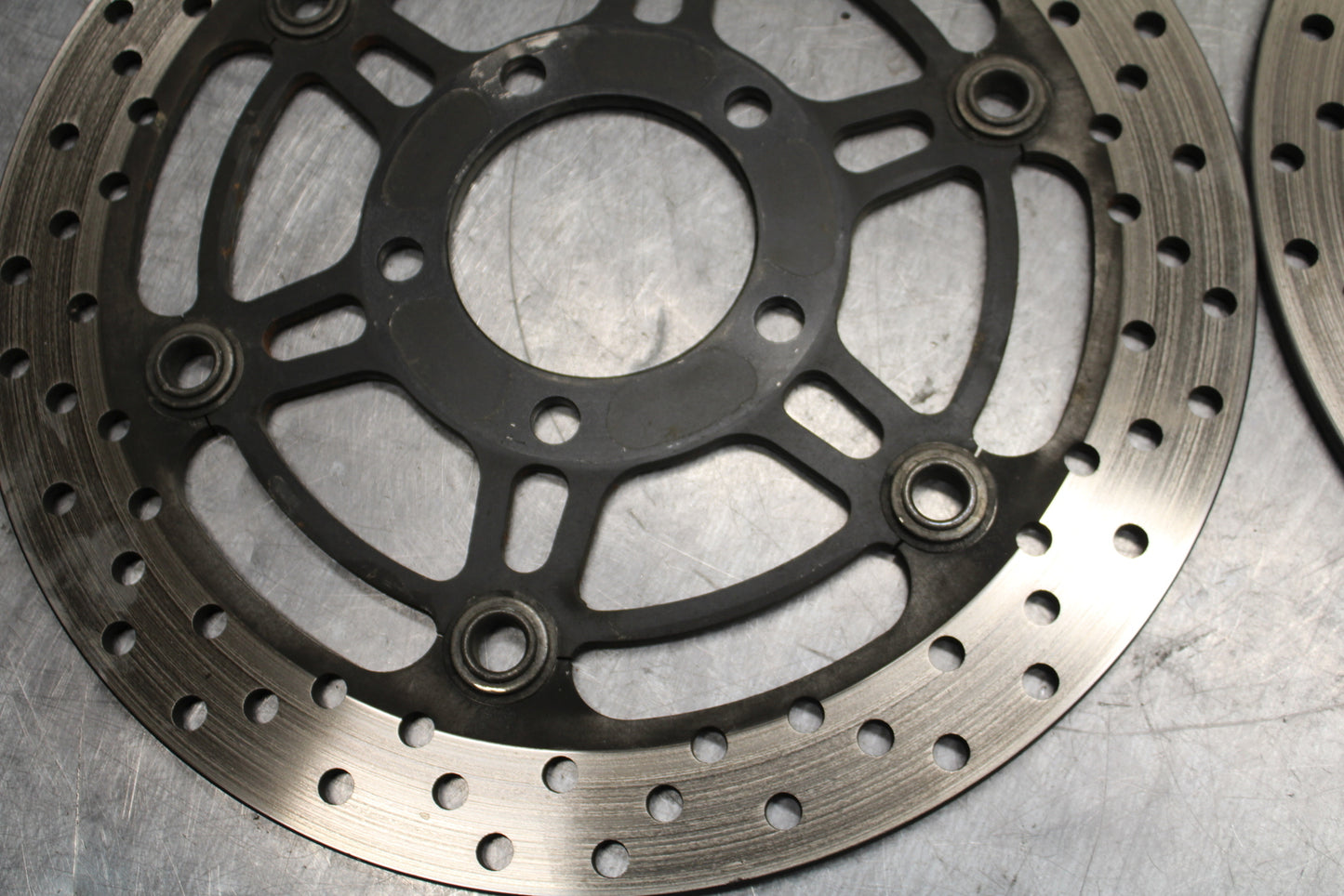 03 SUZUKI SV650S FRONT LEFT RIGHT BRAKE ROTORS DISCS BB130