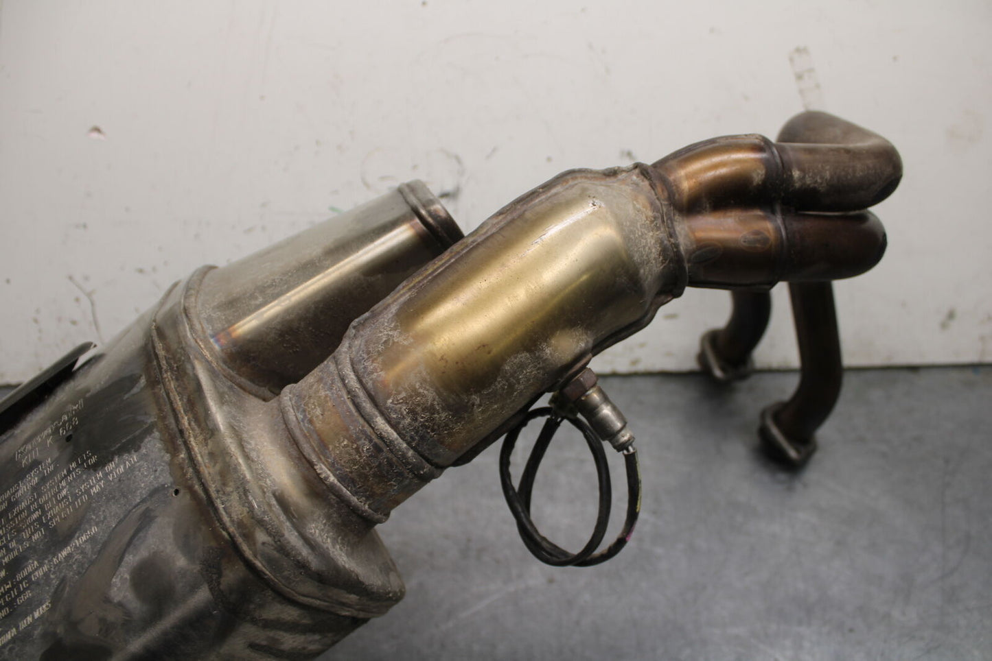 18-24 KAWASAKI NINJA 650 FULL EXHAUST SYSTEM HEADERS PIPE MUFFLER BB725