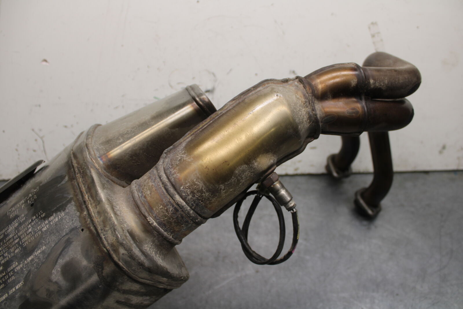 18-24 KAWASAKI NINJA 650 FULL EXHAUST SYSTEM HEADERS PIPE MUFFLER BB725