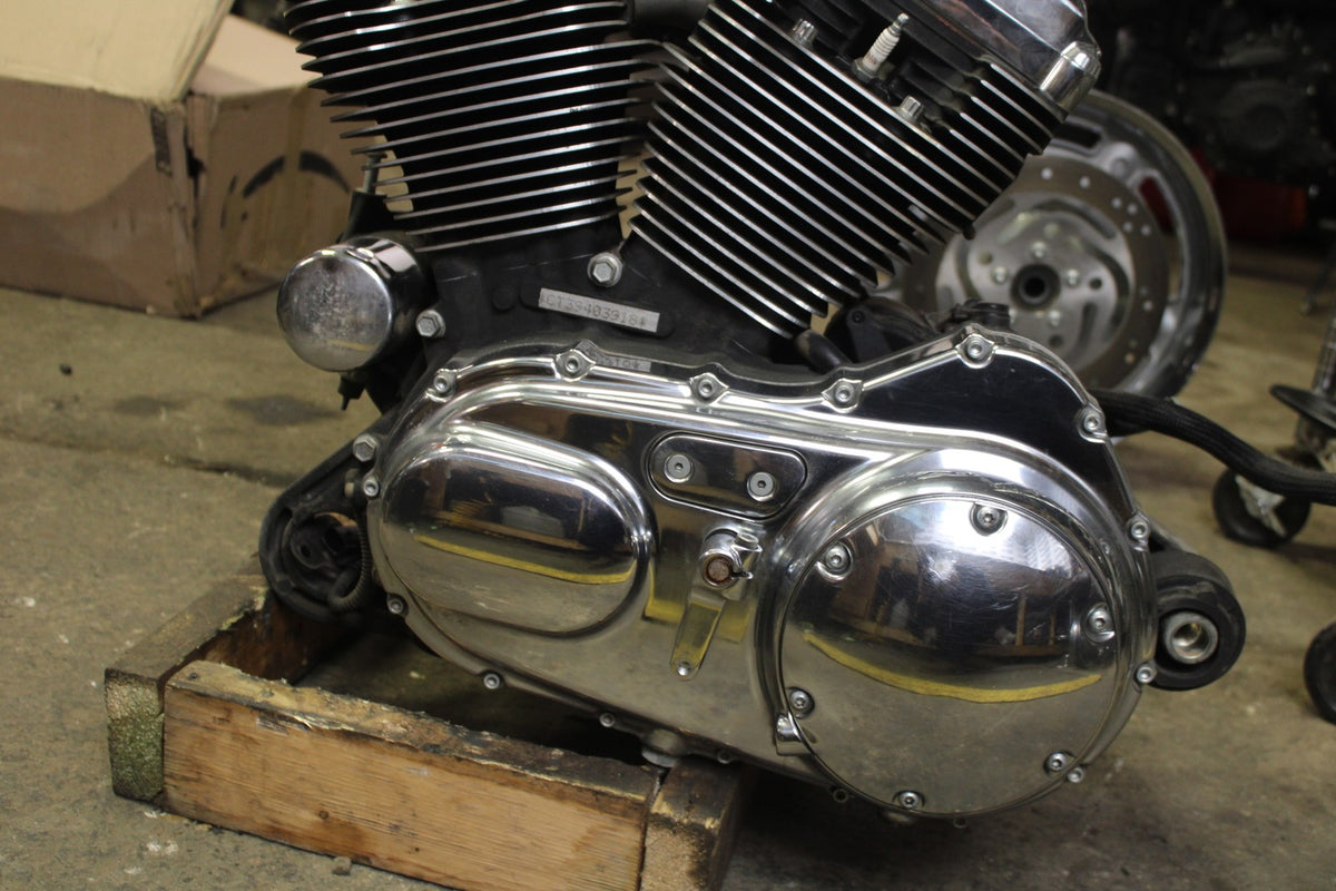 09 HARLEY-DAVIDSON SPORTSTER 1200 CUSTOM XL1200C ENGINE MOTOR BB776