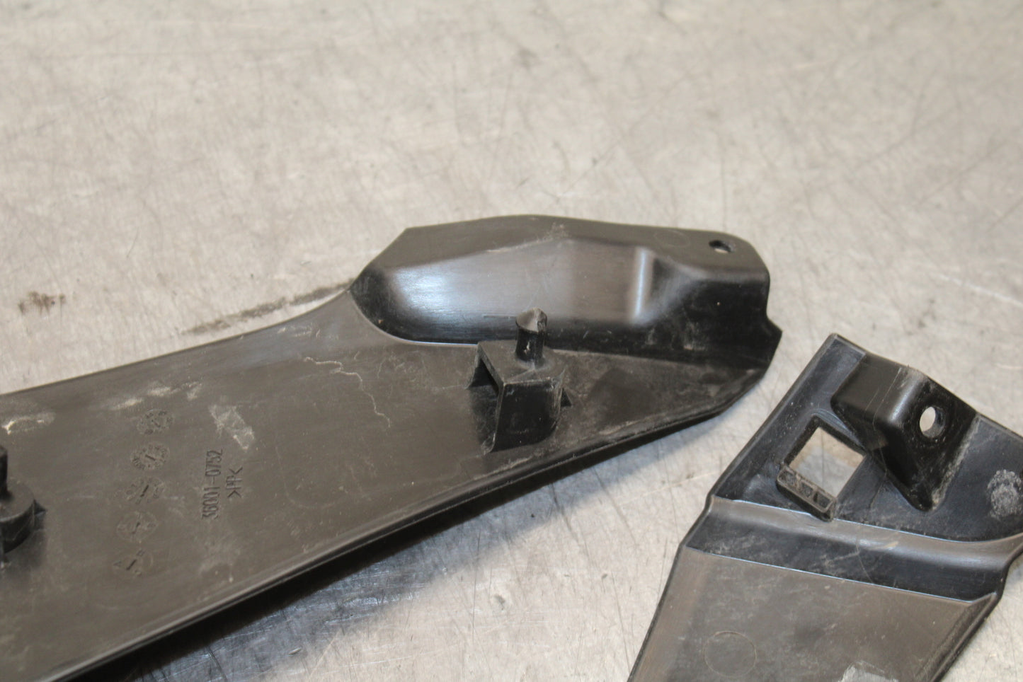 24 KAWASAKI NINJA 500 ABS RIGHT LEFT SIDE SEAT PANELS TRIMS COWLS FAIRINGS BB744