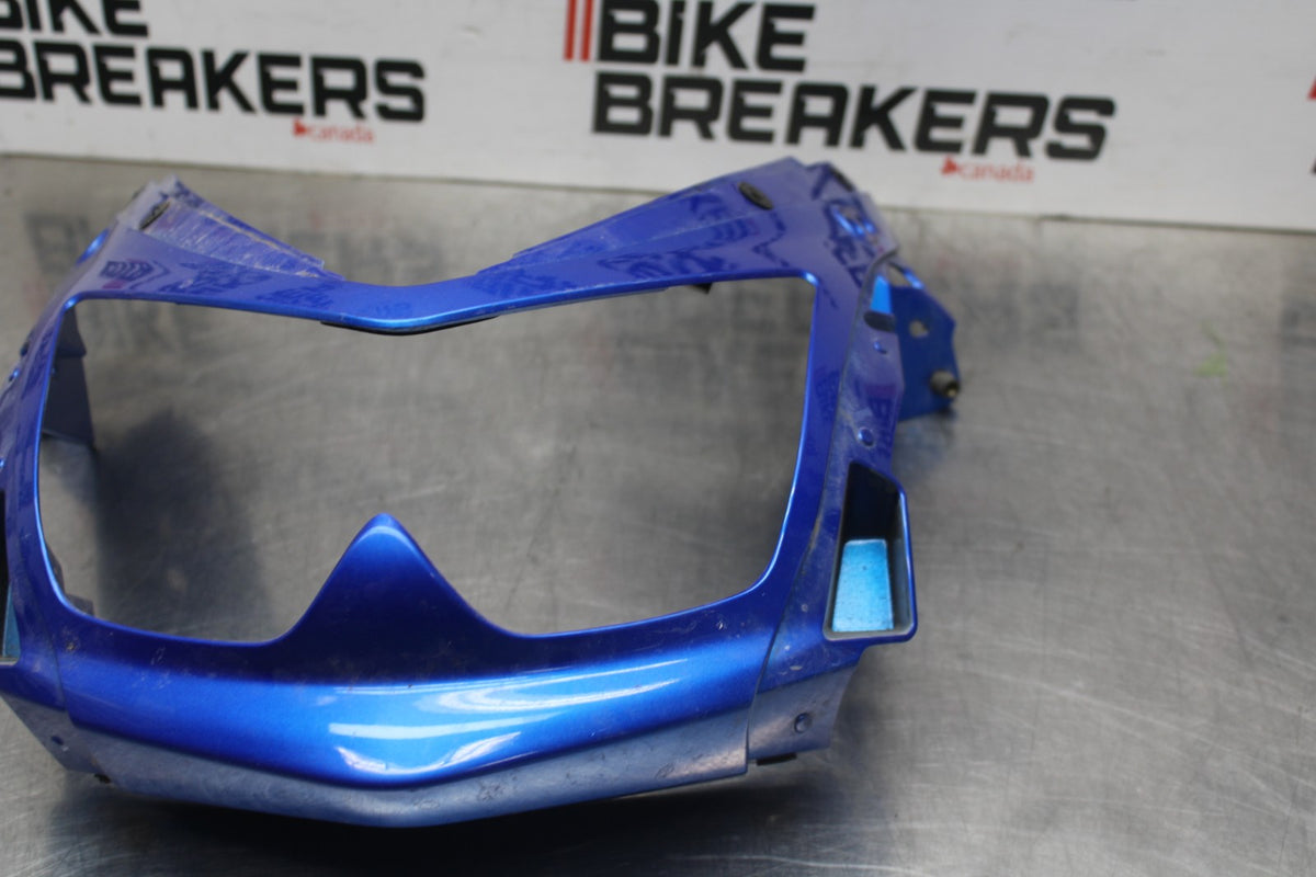 06 KAWASAKI NINJA 650 EX650 FRONT UPPER NOSE FAIRING COWL SHROUD BB823
