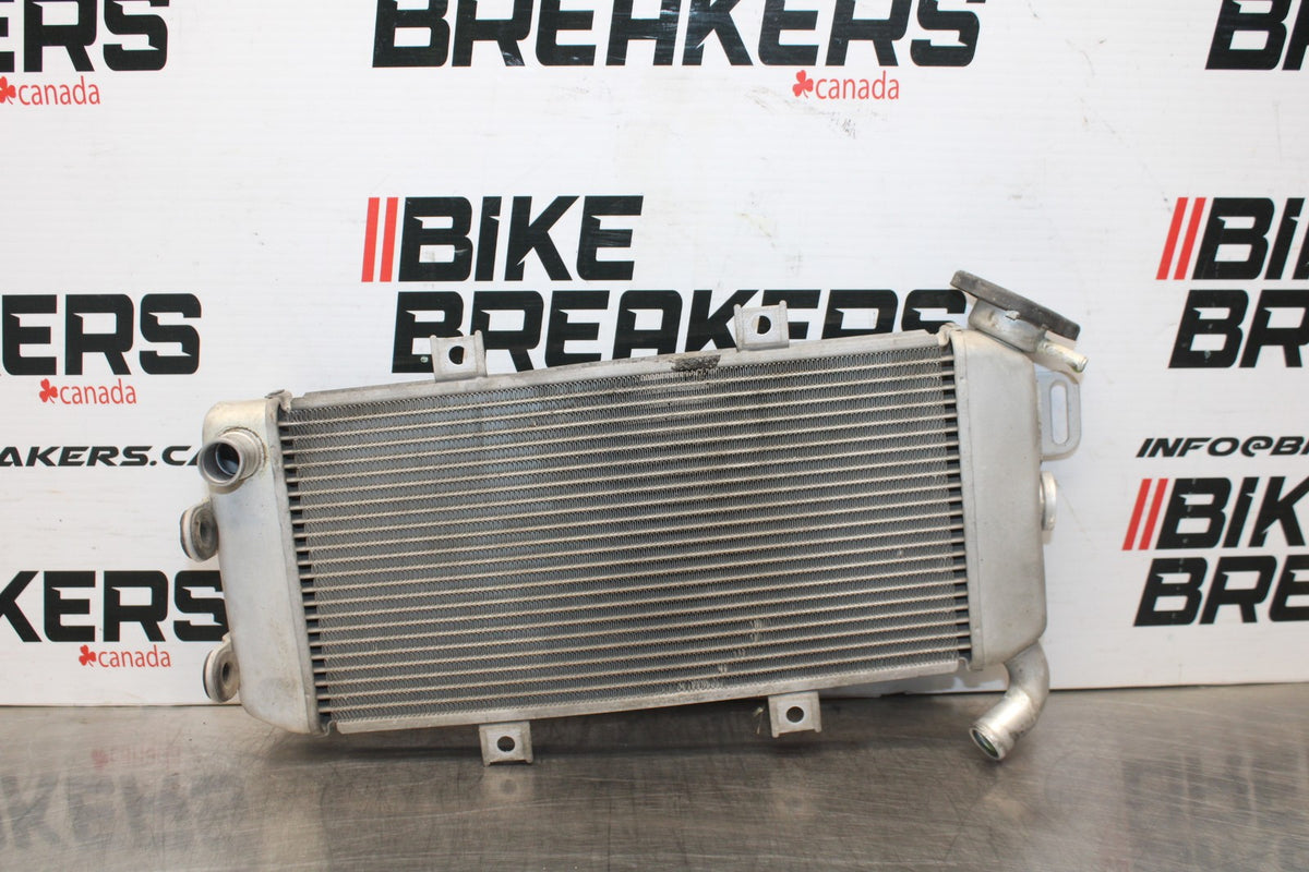 07 KAWASAKI NINJA 650 EX650 ENGINE RADIATOR MOTOR COOLER COOLING RADIATER BB844