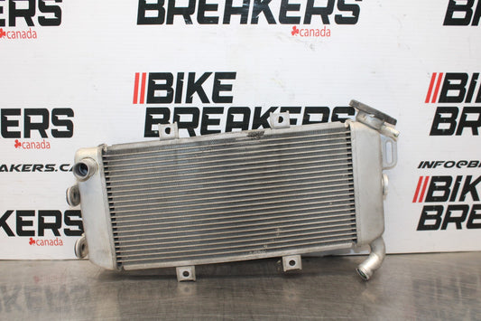 07 KAWASAKI NINJA 650 EX650 ENGINE RADIATOR MOTOR COOLER COOLING RADIATER BB844
