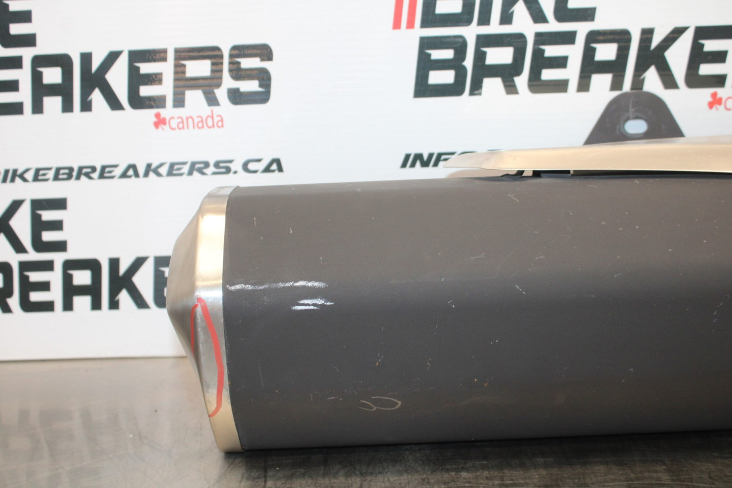 18-23 KAWASAKI NINJA 400 EX400 EXHAUST PIPE MUFFLER SLIP ON CAN SILENCER BB192