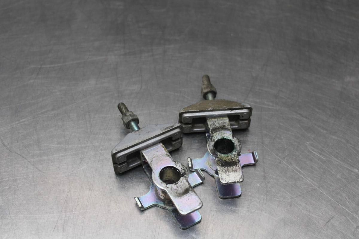 18 HONDA CB500F SWINGARM CHAIN TENSIONER ADJUSTMENT BRACKETS  BB861