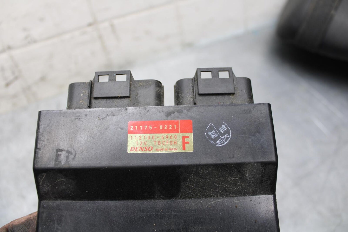 2009 Kawasaki Ninja ZX6R ZX600R ECU COMPUTER CONTROLLER UNIT BLACK BOX ECM BB548