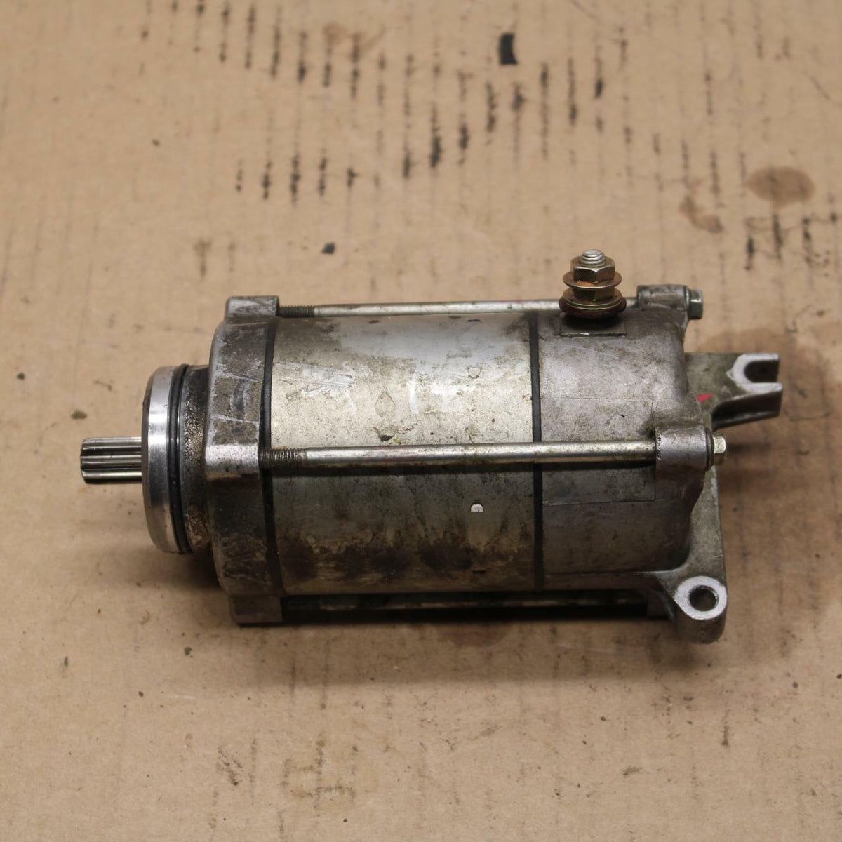 08-15 HONDA INTERCEPTOR 800 VFR800 ENGINE STARTING STARTER MOTOR -DC 12V BB02 