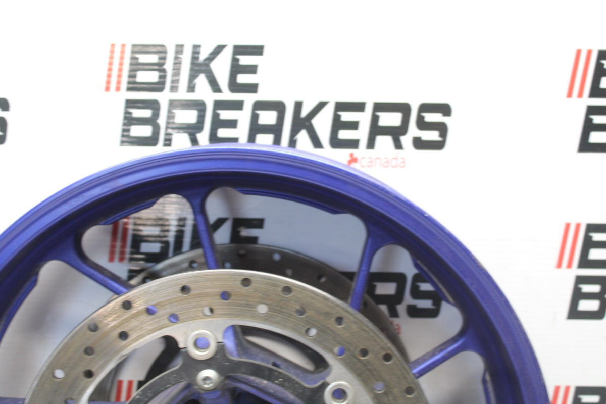 14-17 YAMAHA FZ09 FRONT WHEEL FRONT RIM & ROTORS BB102