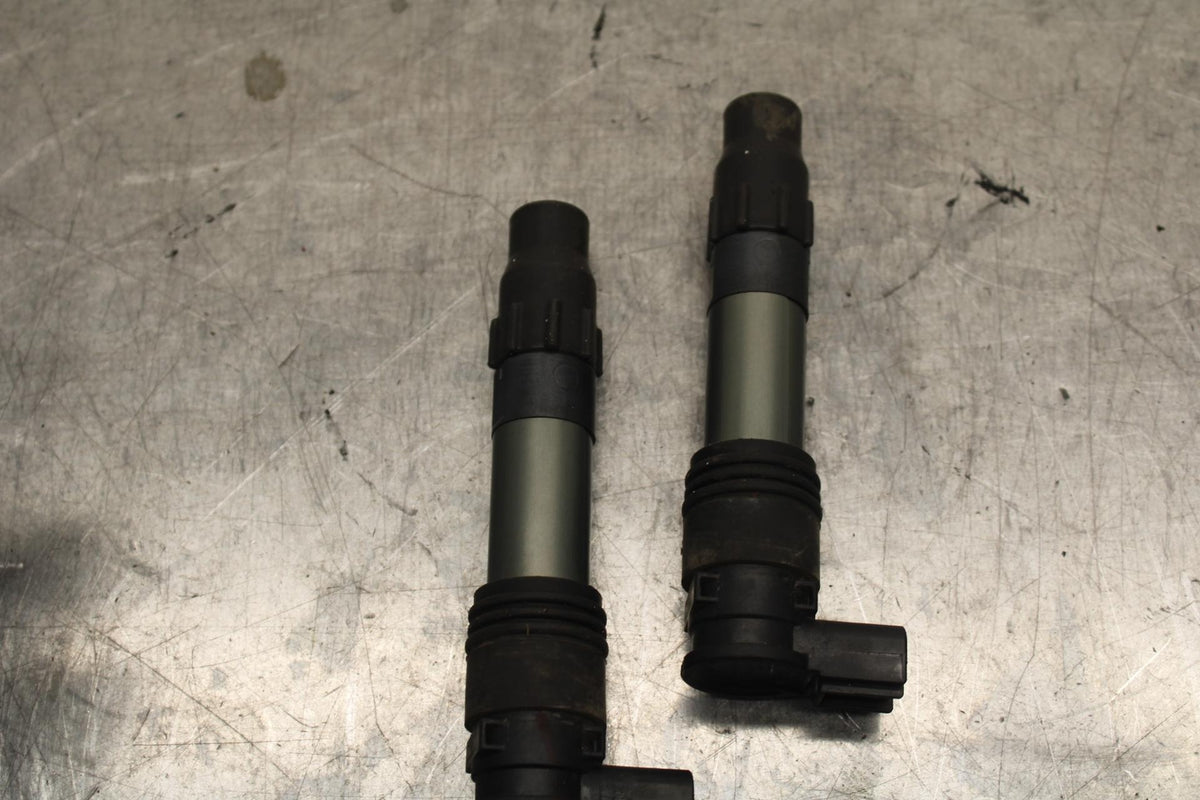12-17 KAWASAKI ER-6N Z650 IGNITION COILS COIL SPARK PLUG CAPS BB607