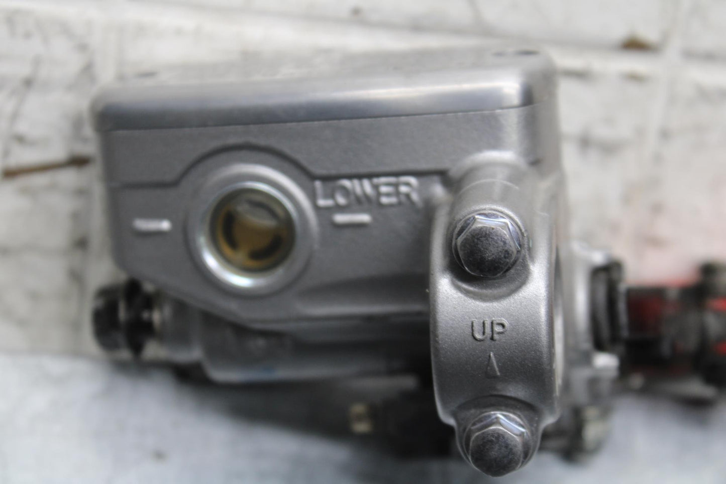 2008 Honda Interceptor 800 VFR800A ABS FRONT MASTER CYLINDER w/ LEVER BB566