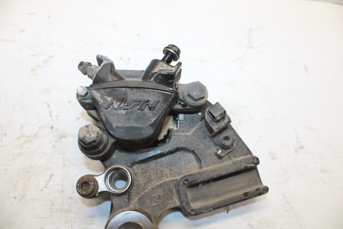 17-20 KAWASAKI NINJA 650 EX650 ABS REAR BACK BRAKE CALIPER W MOUNT BRACKET BB277