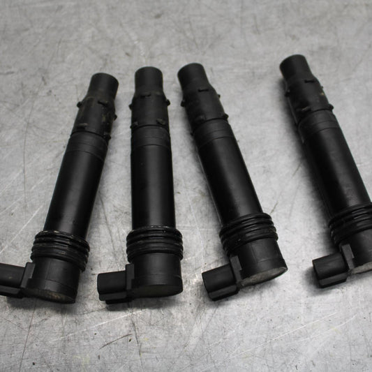 2009 Kawasaki Ninja ZX6R ZX600R IGNITION COILS COIL SPARK PLUG CAPS BB548
