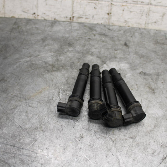 09-12 KAWASAKI NINJA ZX6R ZX600R IGNITION COILS COIL SPARK PLUG CAPS BB544