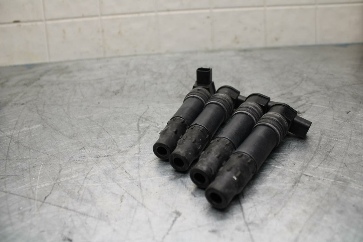 10-13 KAWASAKI Z1000 IGNITION COILS COIL SPARK PLUG CAPS  BB421