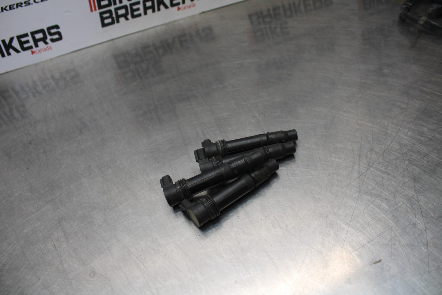 07-08 KAWASAKI NINJA ZX6R IGNITION COILS COIL SPARK PLUG CAPS 21171-1282 BB203