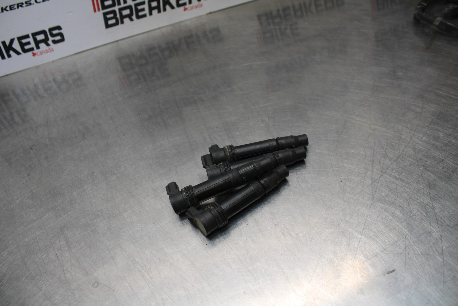 07-08 KAWASAKI NINJA ZX6R IGNITION COILS COIL SPARK PLUG CAPS 21171-1282 BB203