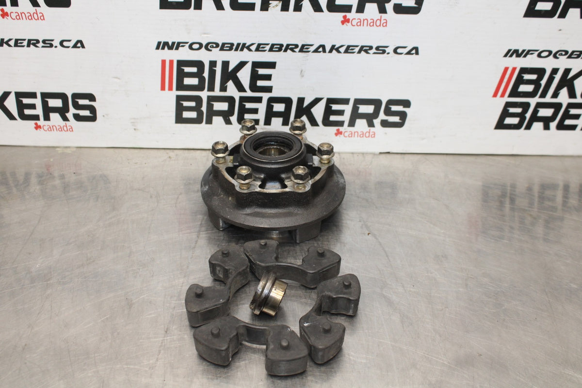 98 KAWASAKI NINJA ZX6 REAR HUB & SHOCK DAMPERS CUSH ABSORBERS BB870