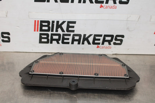 13-18 KAWASAKI NINJA ZX6R AIRBOX AIR INTAKE FILTER BB915