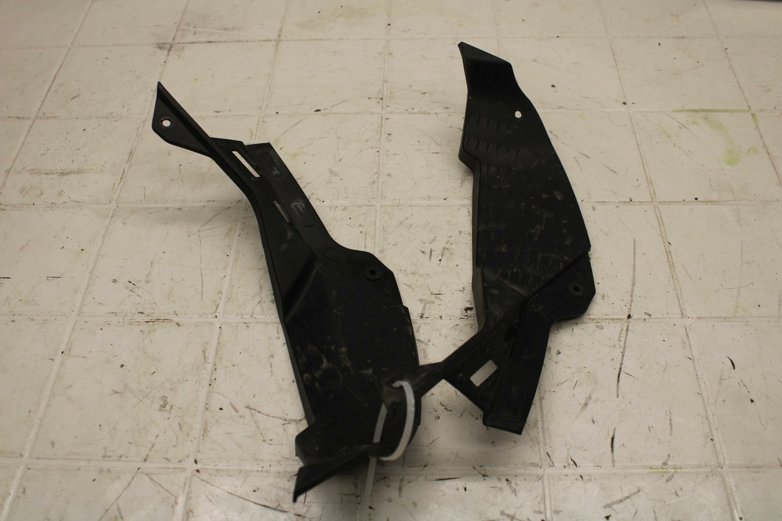 13-17 KAWASAKI NINJA ZX6R ZX636E RIGHT LEFT FRONT SIDE SEAT PANELS TRIMS BB409