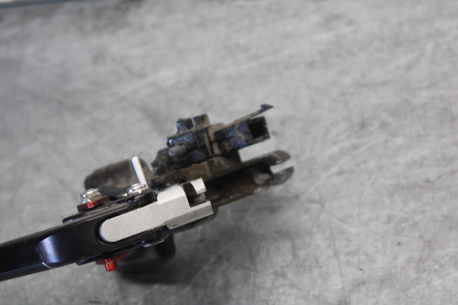 03-04 KAWASAKI NINJA ZX6RR CLUTCH PERCH MOUNT WITH CRG LEVER  BB684