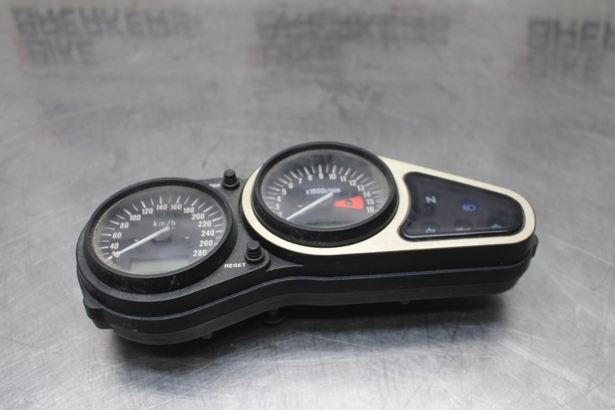 98 KAWASAKI NINJA ZX6 SPEEDO GAUGES DISPLAY CLUSTER SPEEDOMETER TACHOMETER BB870